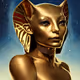 Nefertiti Golden Scion Sphynx