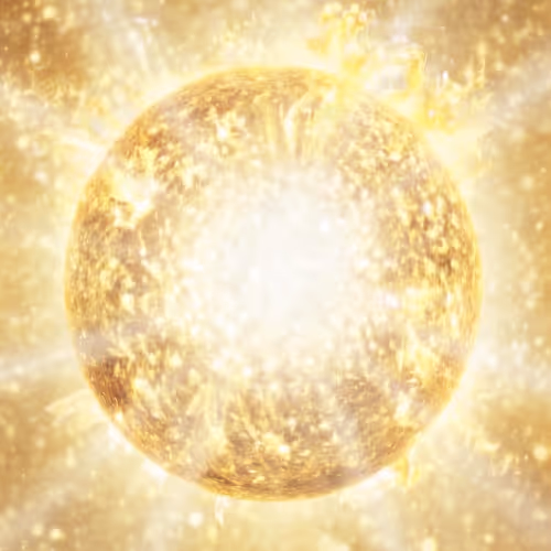 Golden Silence: Birth of the Sun