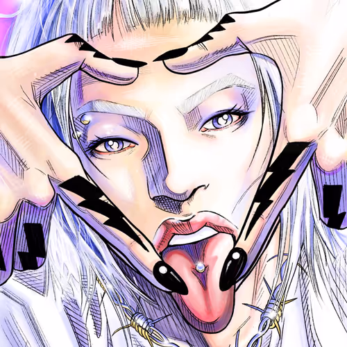 Goose!  but in Manga style - old