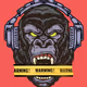 Gorilla Ape Mode Warning Club