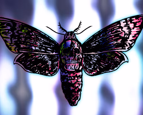 Goth Moth
