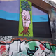 Graffiti Rainy Aarhus Denmark