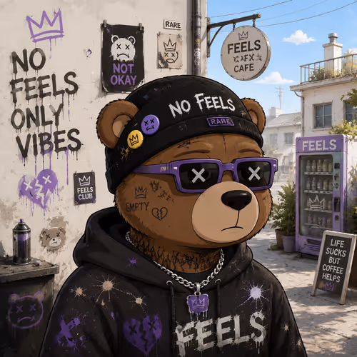 graffiti bear