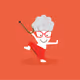Granny Kick