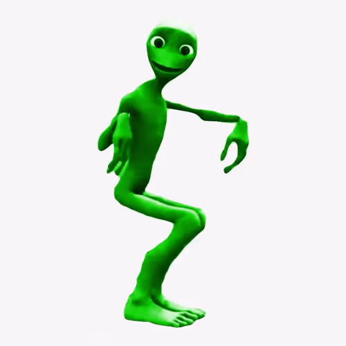 GREEN ALIEN DANCE