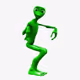 GREEN ALIEN DANCE