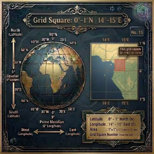 Grid Square 0-1N/14-15E