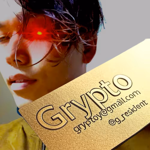Grypto business card