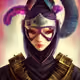 guerreras cyberpunk