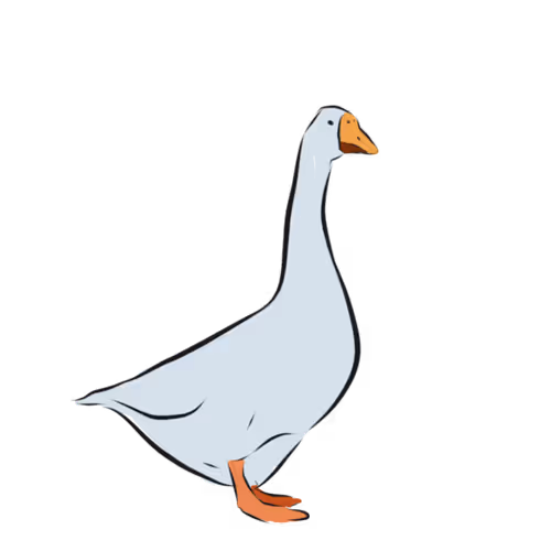 Gus The Adventurous Goose - old