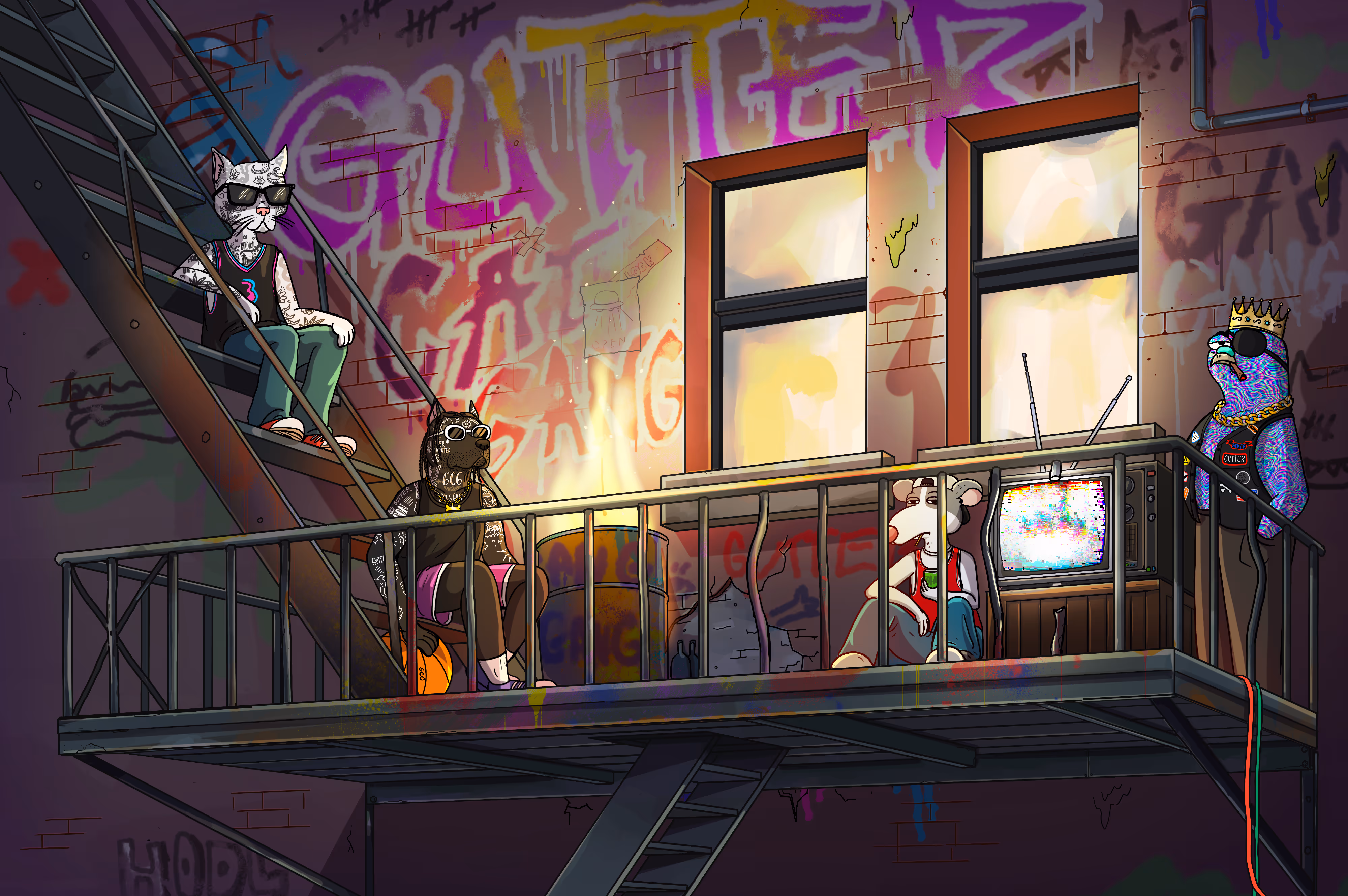 Gutter Gang banner