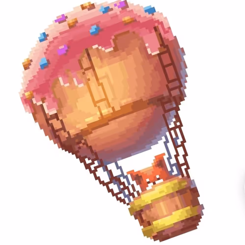 Riding on a balloon forever