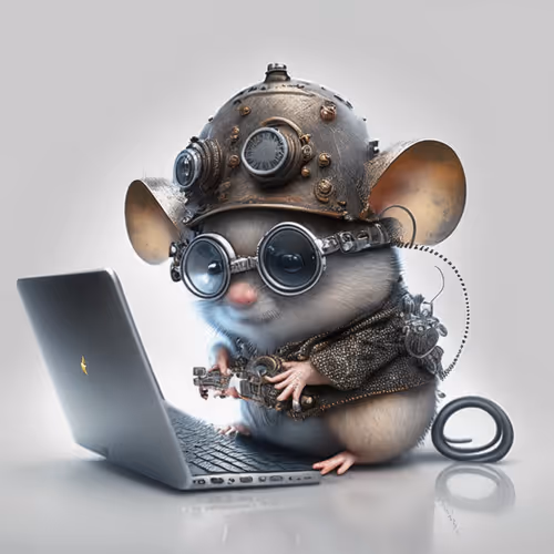 Hacker Mouse BW Collection