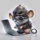 Hacker Mouse BW Collection