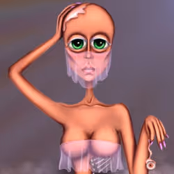 Halloween bad girls - old