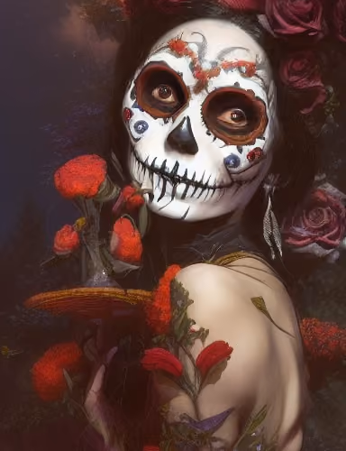 Halloween Catrina