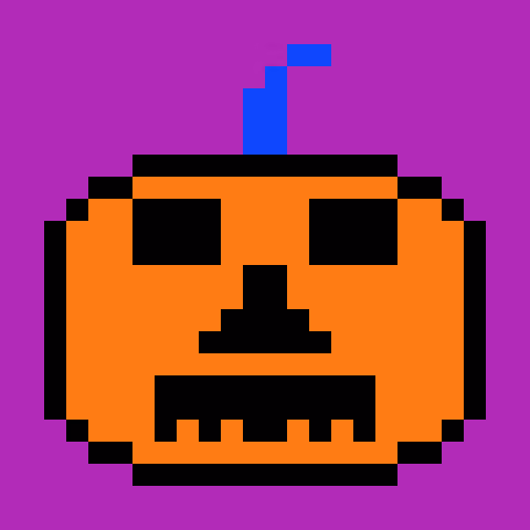 Halloween Pumpkins pixel