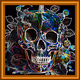 Halloween skull by koumoa