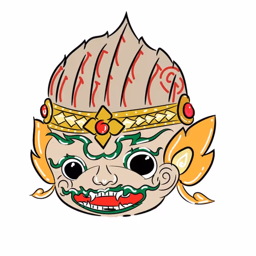 Hanuman gangs. - old