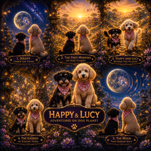 Happy and Lucy: Adventures on Dog Planet