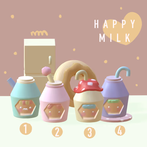 Happy little food