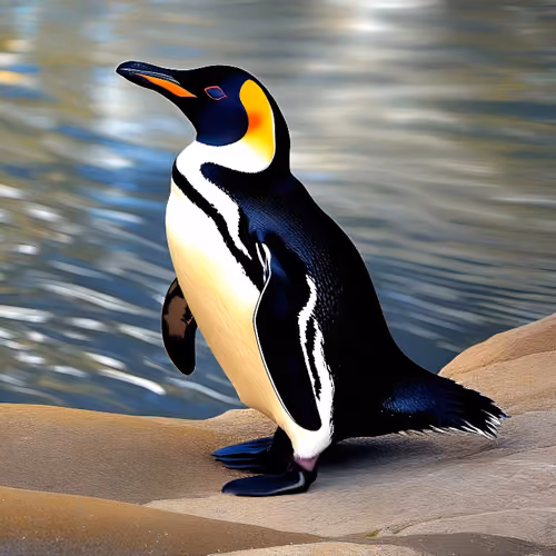happy penguin
