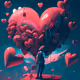 Happy Valentines Day Art