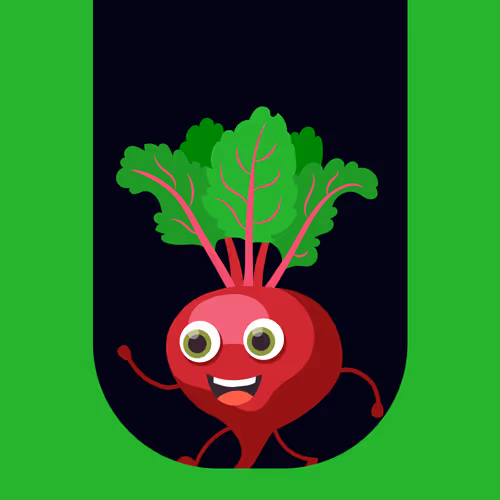 Happy Vegetable Faces