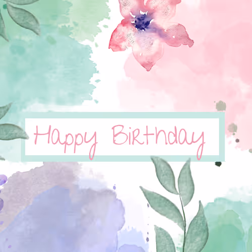 Happy Birthday, B