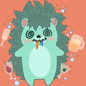 Happy Tipsy Hedgehogs