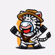 Happy Zebra
