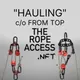 "HAULING" c/o FROM TOP