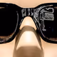 head with glasses