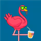 Healing Flamingo