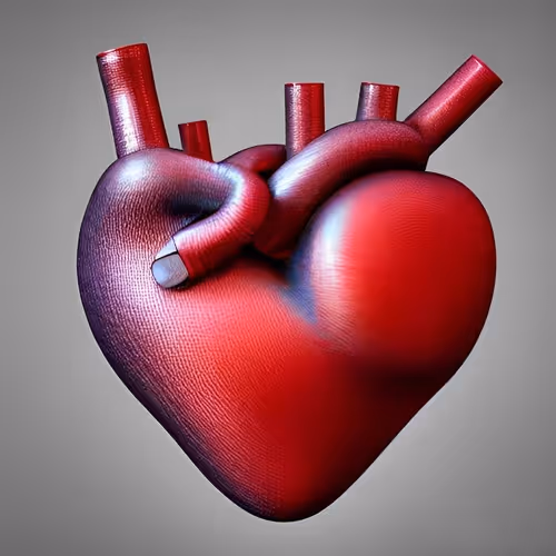 Hearts with vanes