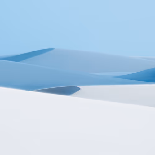 Heaven must be blue - old