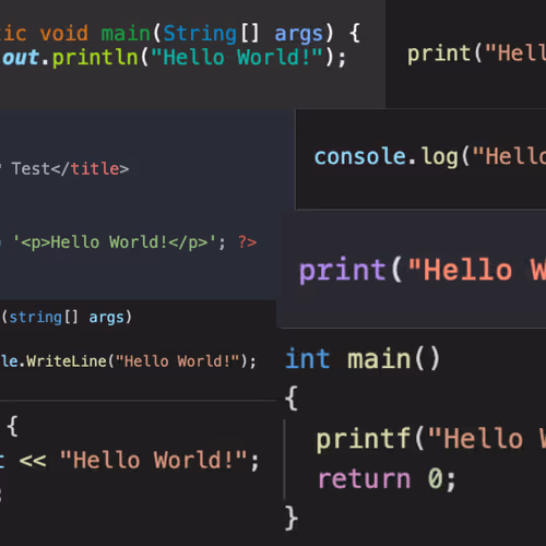 "Hello World!" - old