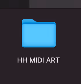 HH MIDI ART VOL. 1 - old