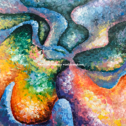 Landscape and abstract arts. - old