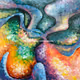 Landscape and abstract arts. - old