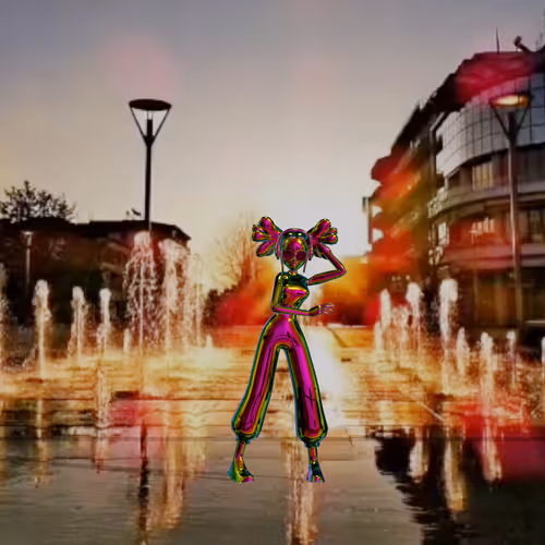 Hip Hop Abstract Girl