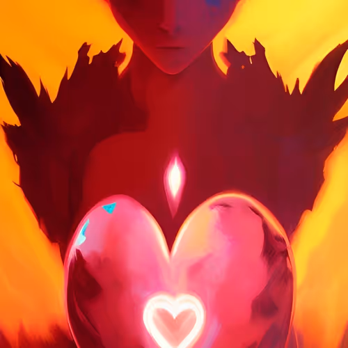 His empty heart