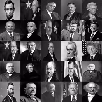 Historical Presidents of America - old