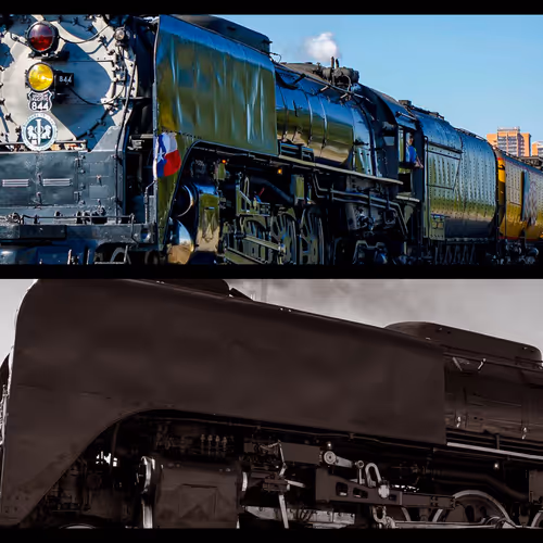 Classic Train Photo Series V4 - old