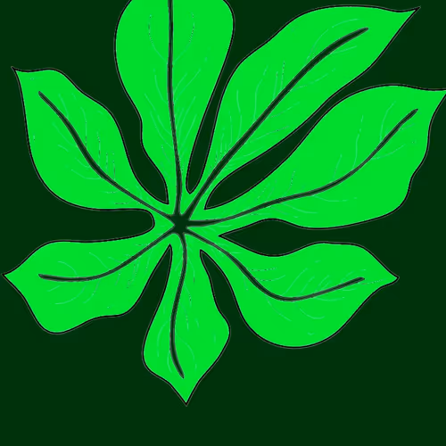 METAVRSE flower ornament - old