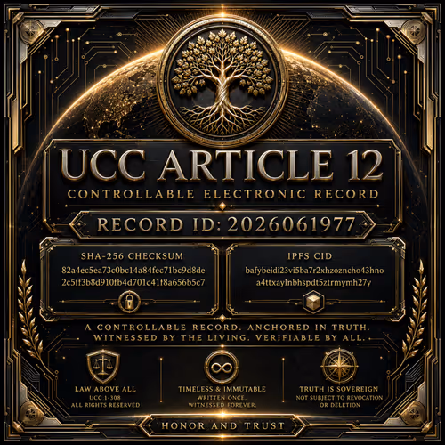 HONOR AND TRUST LEDGER RECORD