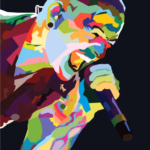 Vector art to honor the best