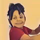 Hopeful black kid