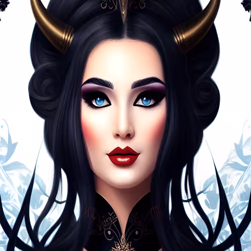 horned female goddesses