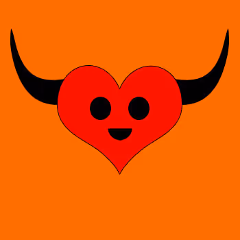horned heart - old